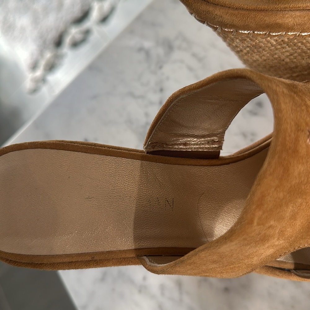 Stuart Weitzman Espadrilles In Camel Suede - image 2